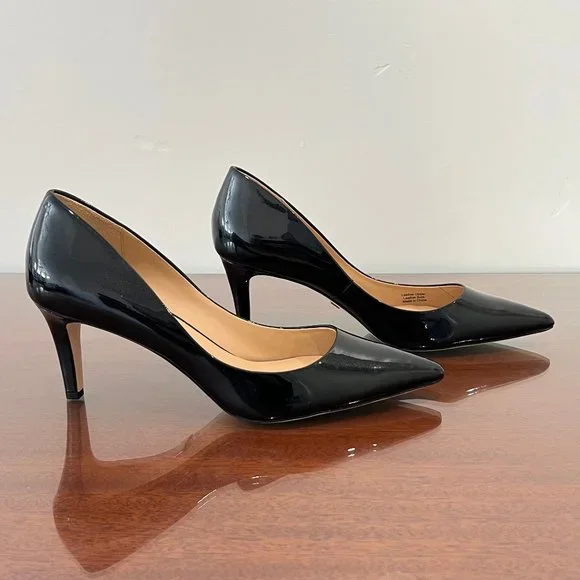 NIB Badgley Mischka Poise II Leather Pumps - Picture 6 of 13